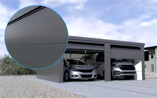 Doppelgarage STARK SUPER 2²´² G [Thermo]