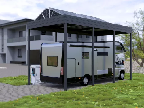 Caravan PV Carport STUK